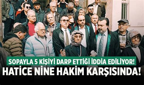 75 yaşındaki Hatice Nine Tarlamı sahip çıkmam suç mu